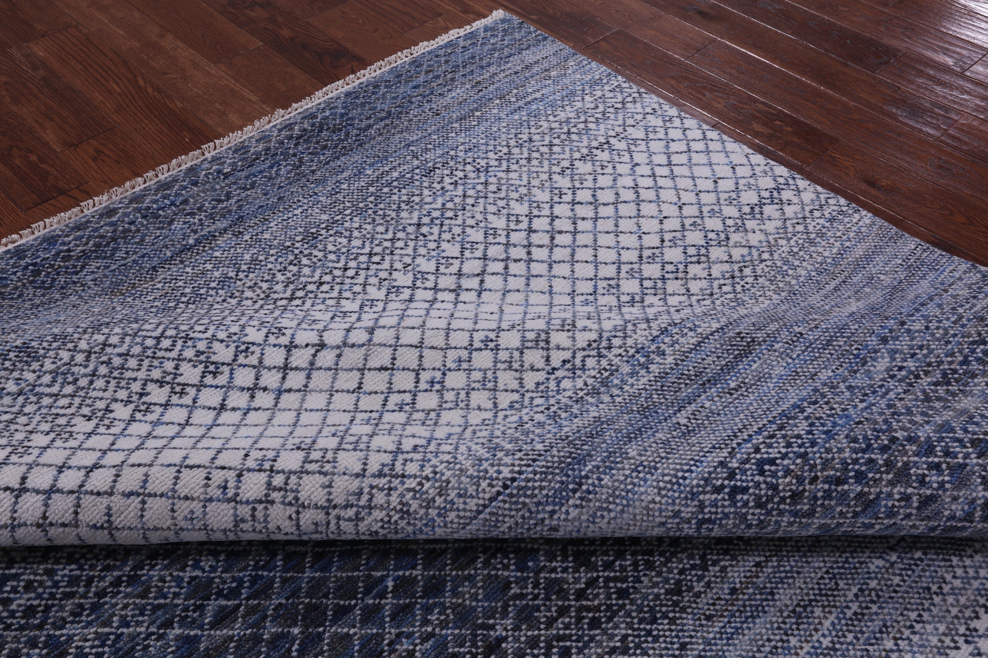 Savannah Grass Hand Knotted Wool Rug - 8' 0" X 10' 3" - Golden Nile