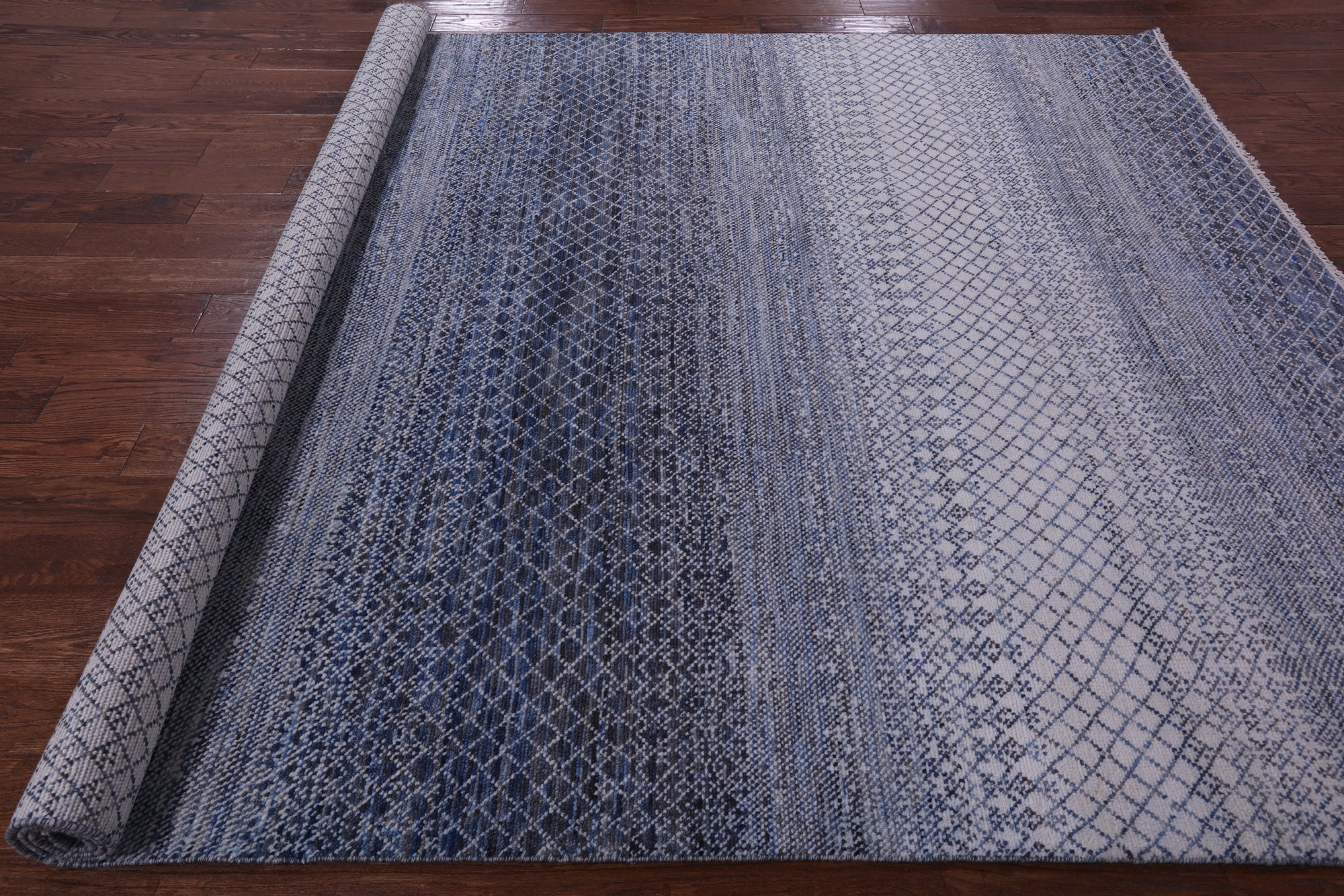 Savannah Grass Hand Knotted Wool Rug - 8' 0" X 10' 3" - Golden Nile