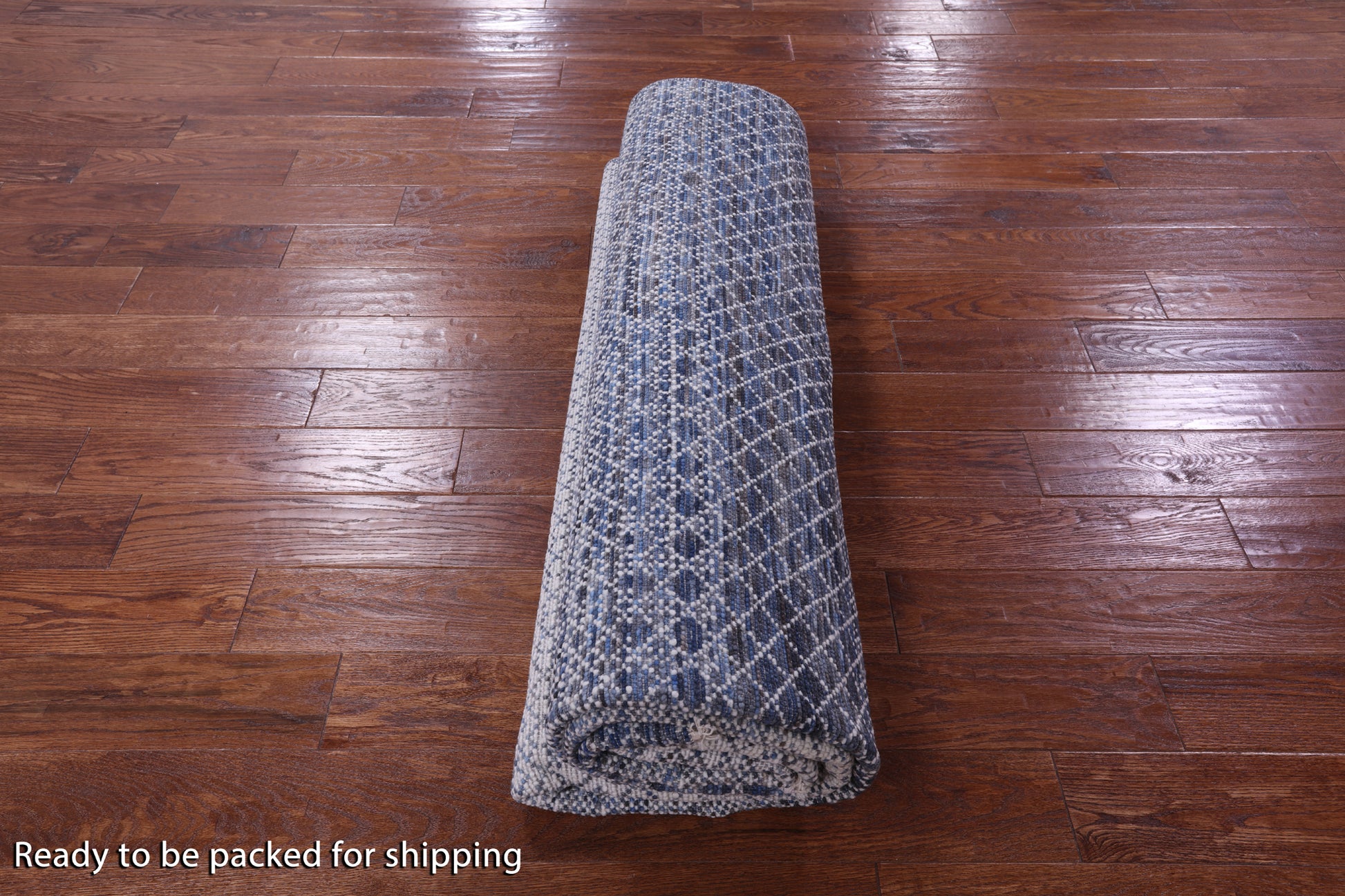 Savannah Grass Hand Knotted Wool Rug - 8' 0" X 10' 3" - Golden Nile