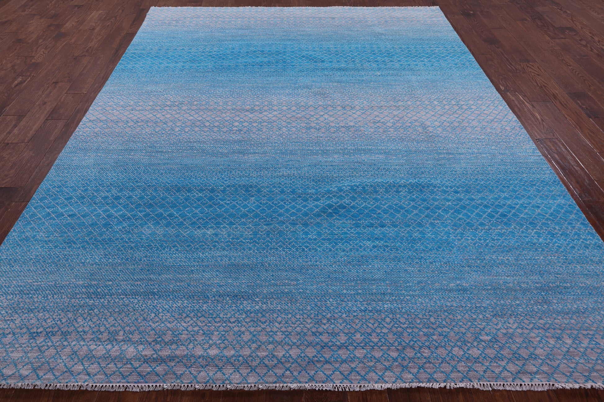Savannah Grass Handmade Wool Rug - 8' 0" X 10' 2" - Golden Nile