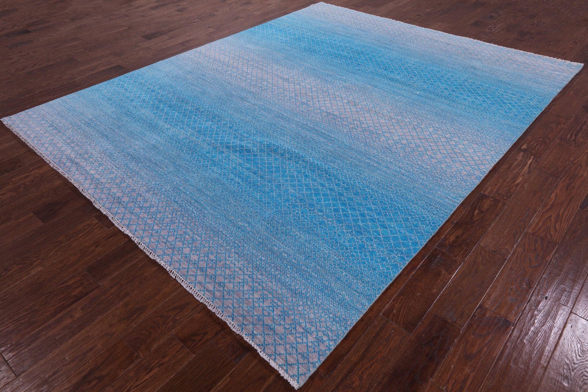 Savannah Grass Handmade Wool Rug - 8' 0" X 10' 2" - Golden Nile