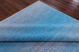 Savannah Grass Handmade Wool Rug - 8' 0" X 10' 2" - Golden Nile
