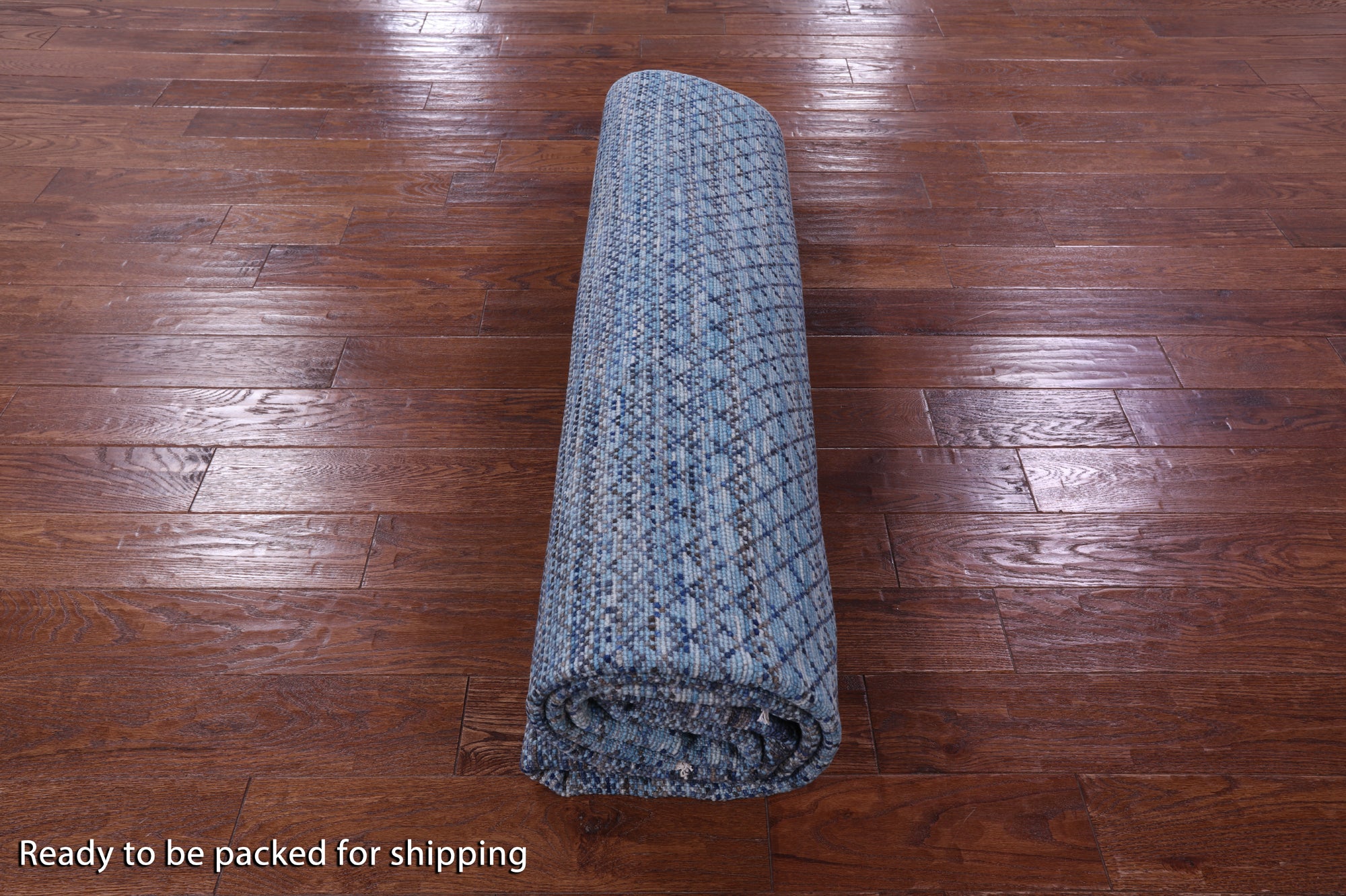 Savannah Grass Hand Knotted Wool Rug - 8' 0" X 9' 11" - Golden Nile