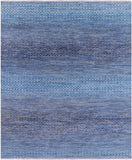 Savannah Grass Hand Knotted Wool Rug - 8' 0" X 9' 11" - Golden Nile