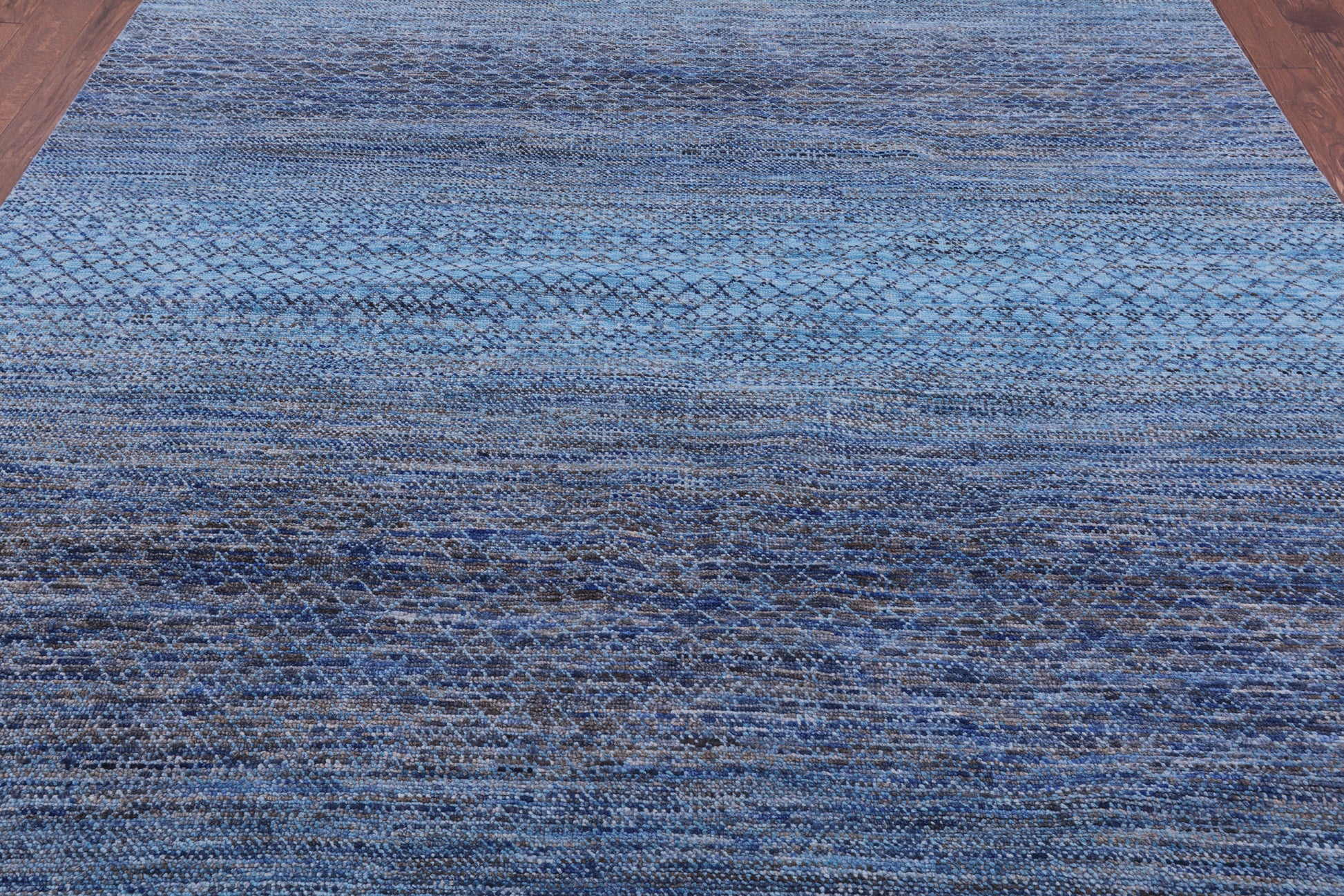 Savannah Grass Hand Knotted Wool Rug - 8' 0" X 9' 11" - Golden Nile