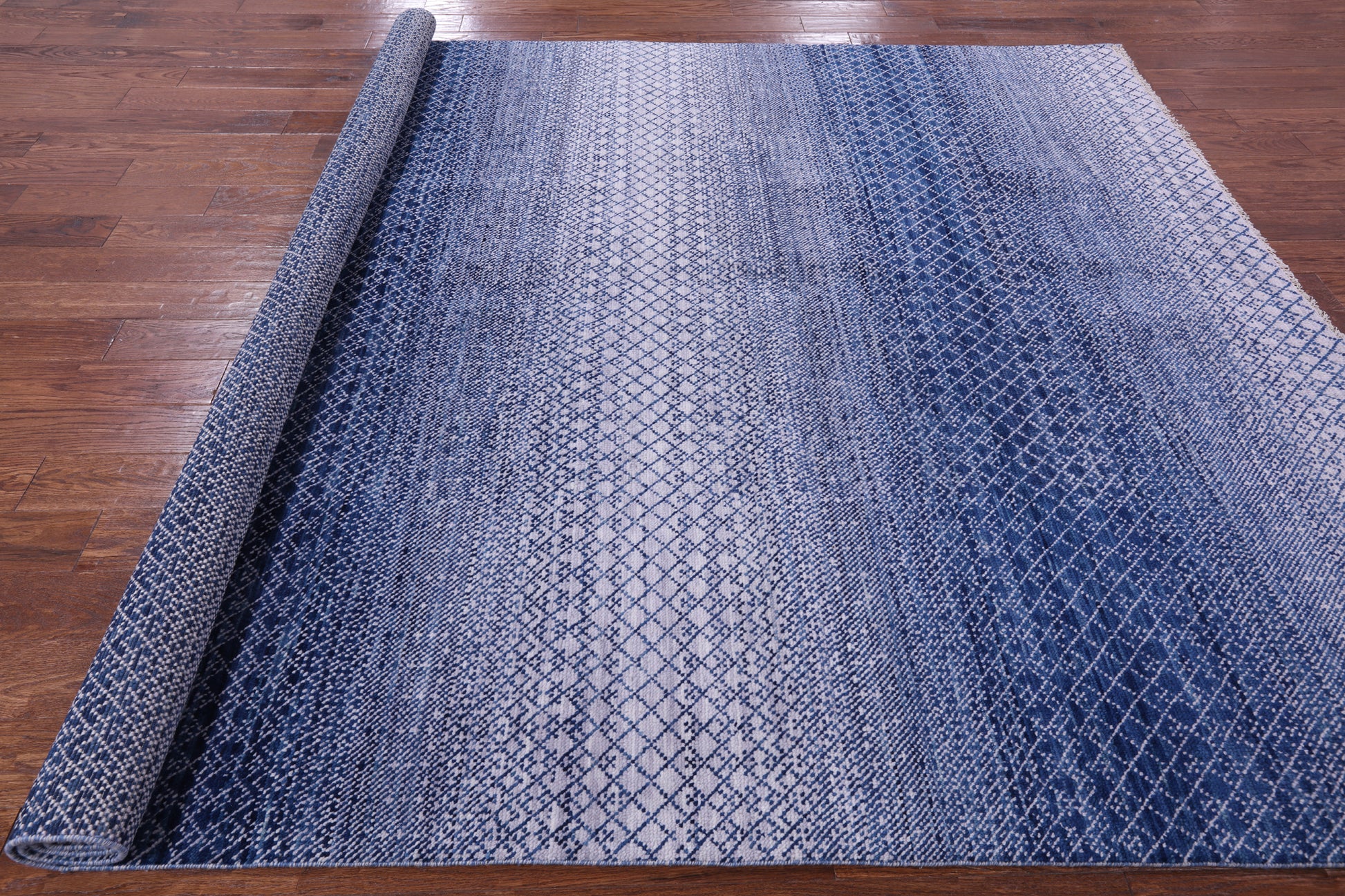 Savannah Grass Handmade Wool Rug - 8' 0" X 10' 2" - Golden Nile