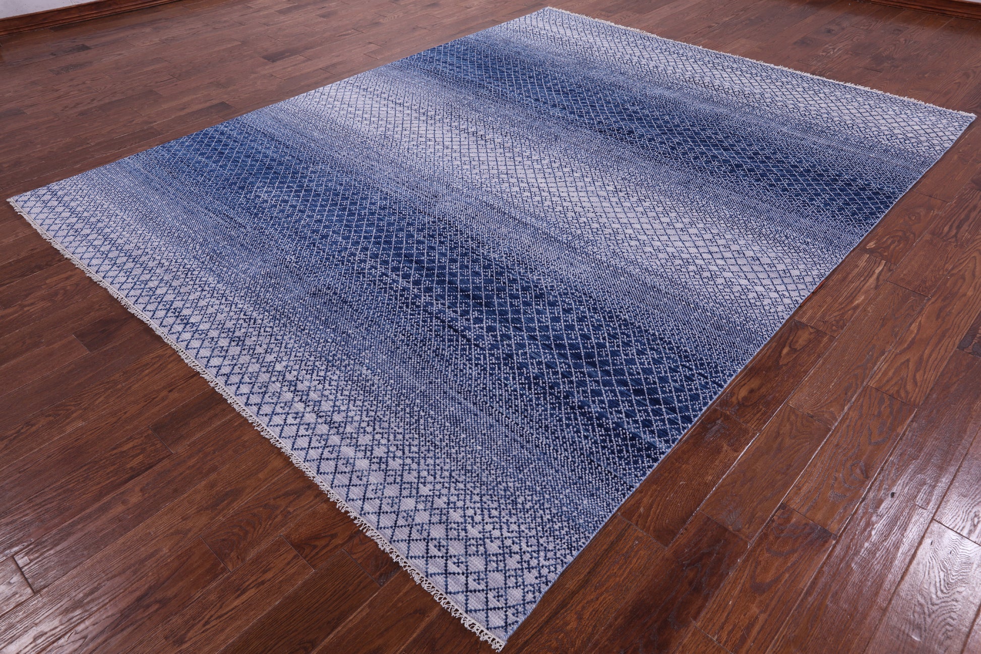 Savannah Grass Handmade Wool Rug - 8' 0" X 10' 2" - Golden Nile