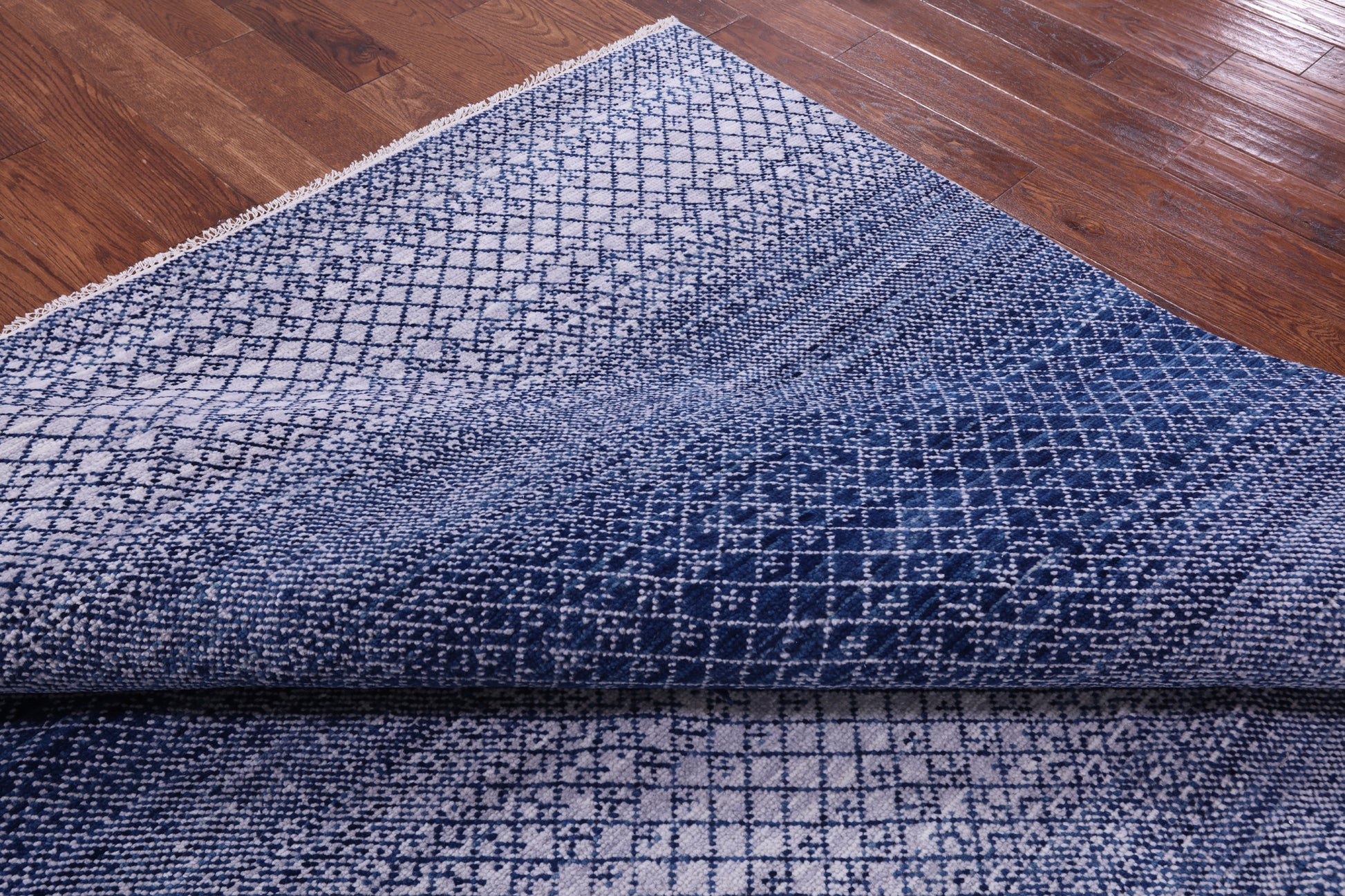 Savannah Grass Handmade Wool Rug - 8' 0" X 10' 2" - Golden Nile