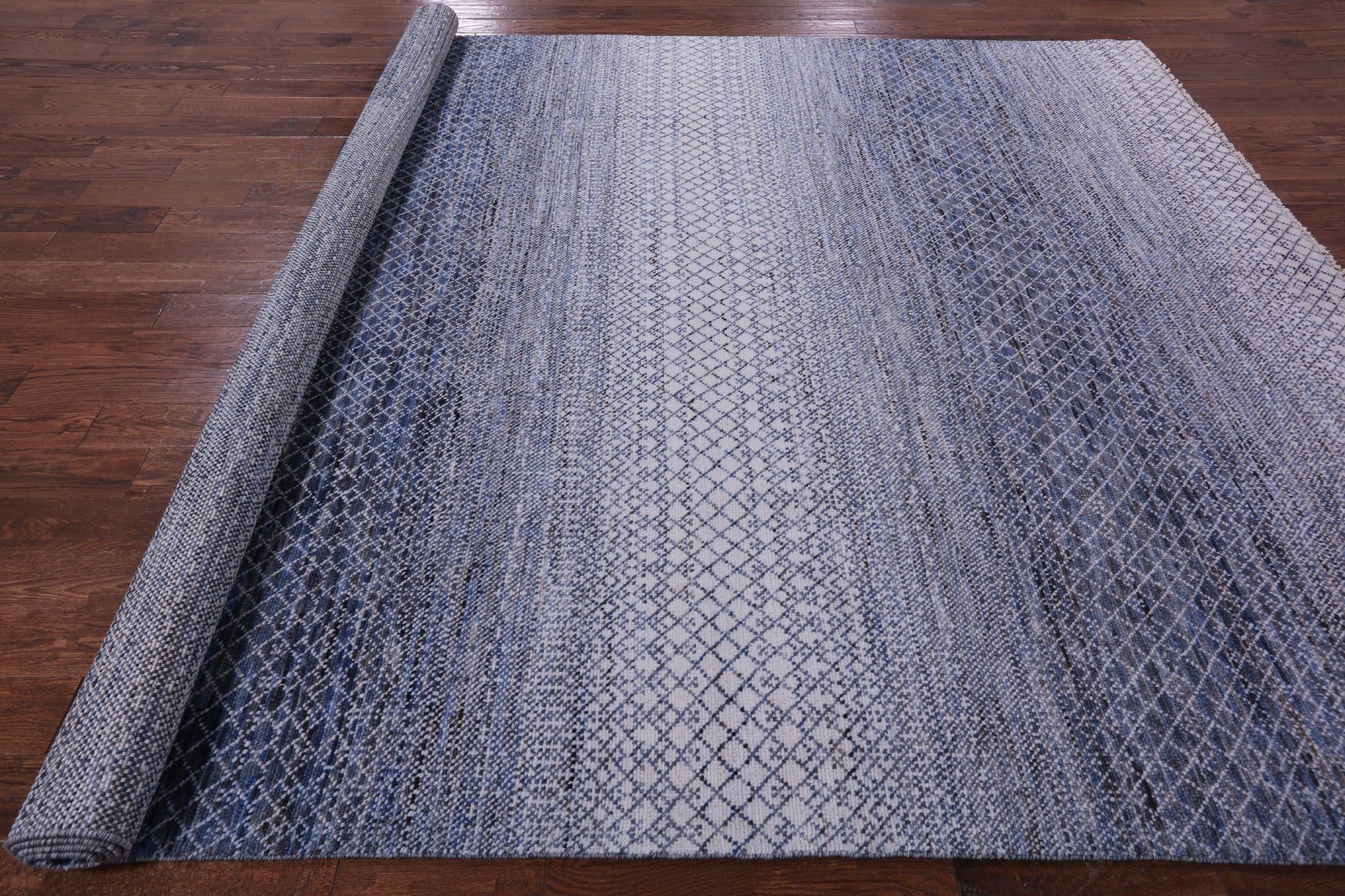 Savannah Grass Hand Knotted Wool Rug - 9' 2" X 12' 4" - Golden Nile