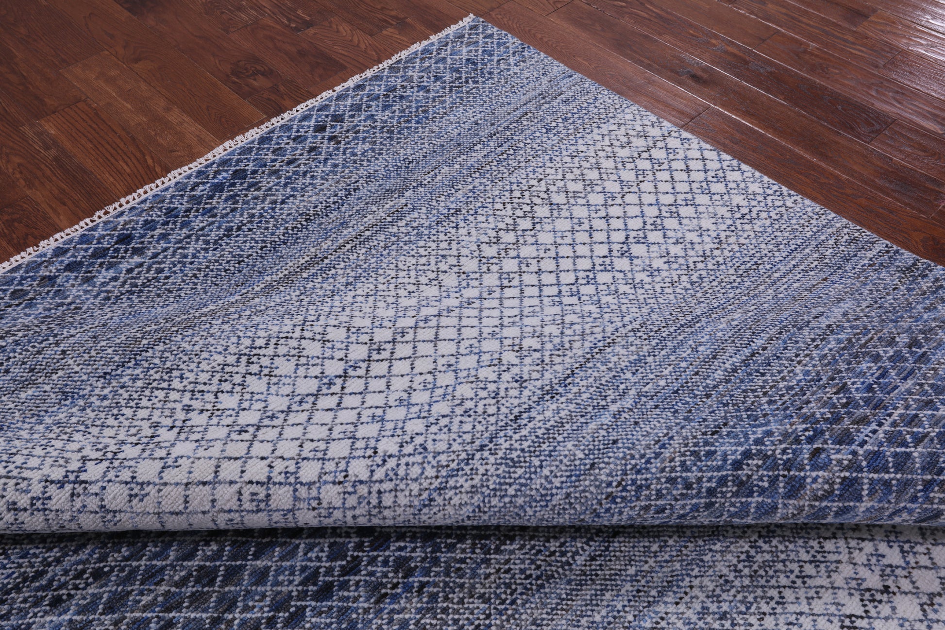 Savannah Grass Hand Knotted Wool Rug - 9' 2" X 12' 4" - Golden Nile