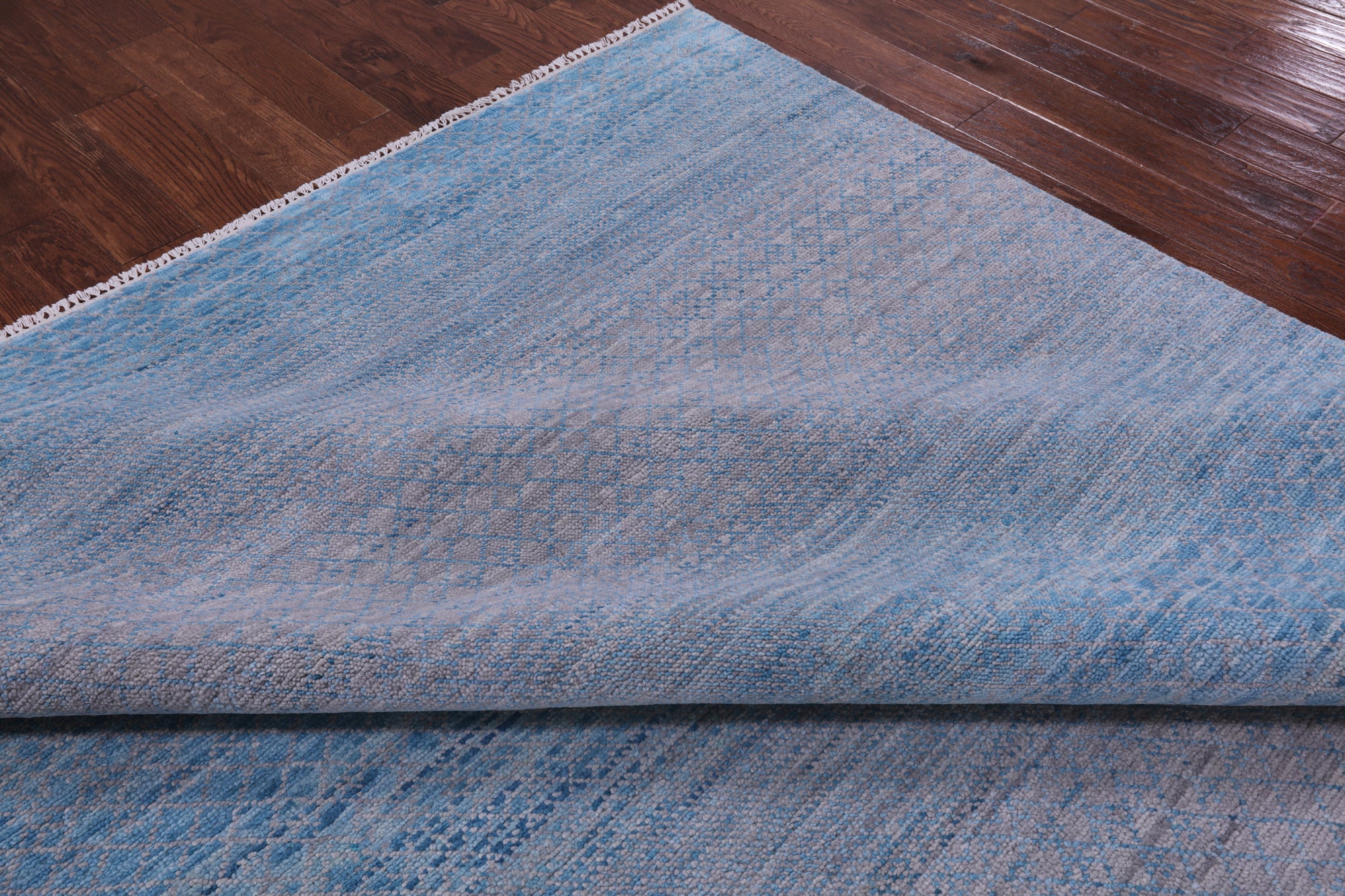 Savannah Grass Hand Knotted Wool Rug - 9' 1" X 12' 0" - Golden Nile