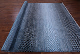 Savannah Grass Hand Knotted Wool Rug - 8' 11" X 12' 0" - Golden Nile