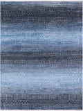 Savannah Grass Hand Knotted Wool Rug - 8' 11" X 12' 0" - Golden Nile