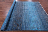 Savannah Grass Hand Knotted Wool Rug - 7' 11" X 10' 4" - Golden Nile