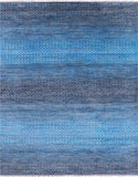 Savannah Grass Hand Knotted Wool Rug - 7' 11" X 10' 4" - Golden Nile