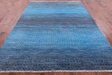 Savannah Grass Hand Knotted Wool Rug - 7' 11" X 10' 4" - Golden Nile