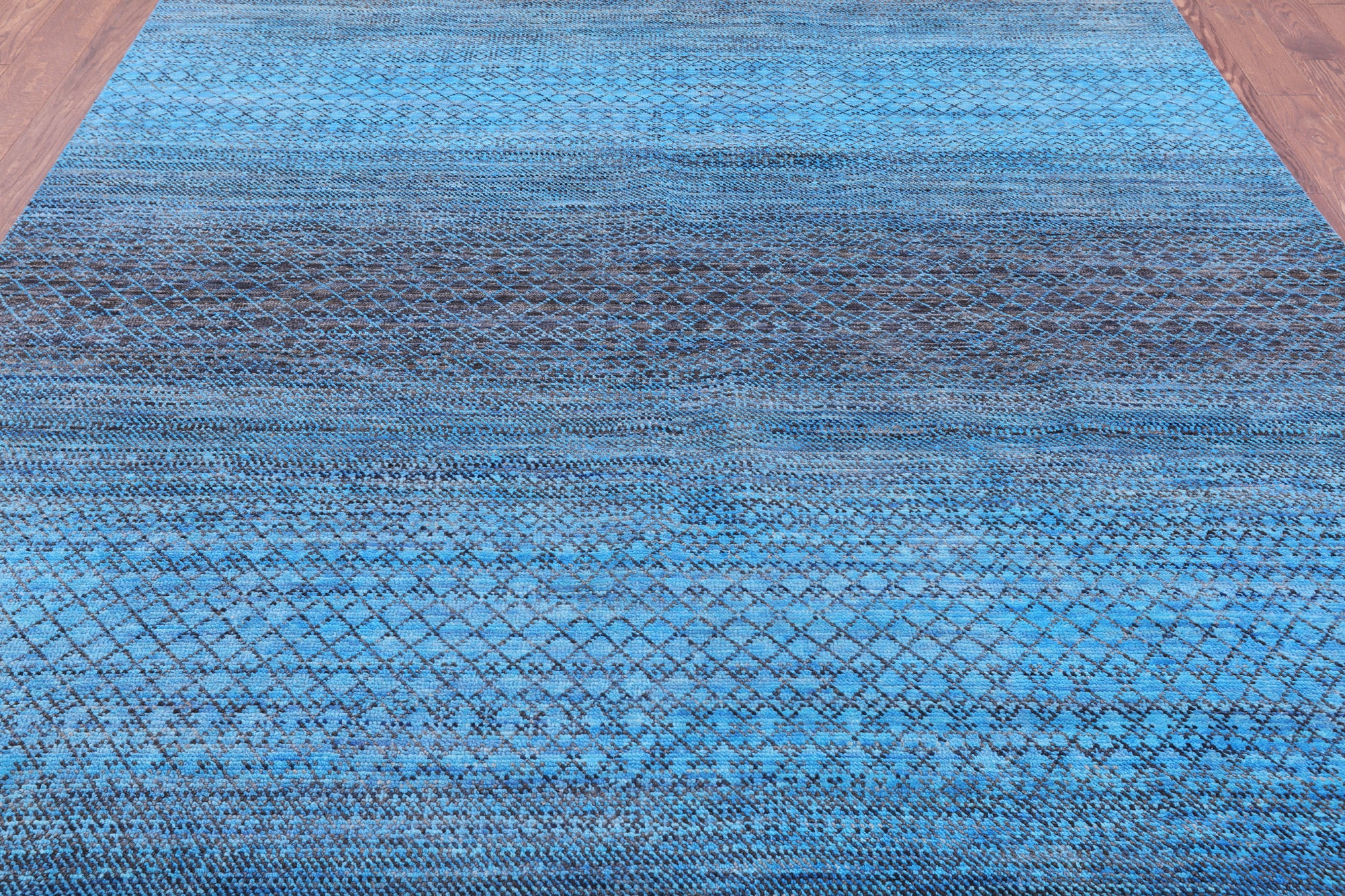 Savannah Grass Hand Knotted Wool Rug - 7' 11" X 10' 4" - Golden Nile