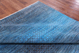 Savannah Grass Hand Knotted Wool Rug - 7' 11" X 10' 4" - Golden Nile