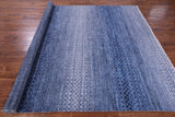 Savannah Grass Hand Knotted Wool Rug - 7' 11" X 10' 1" - Golden Nile