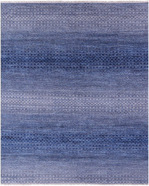 Savannah Grass Hand Knotted Wool Rug - 7' 11" X 10' 1" - Golden Nile