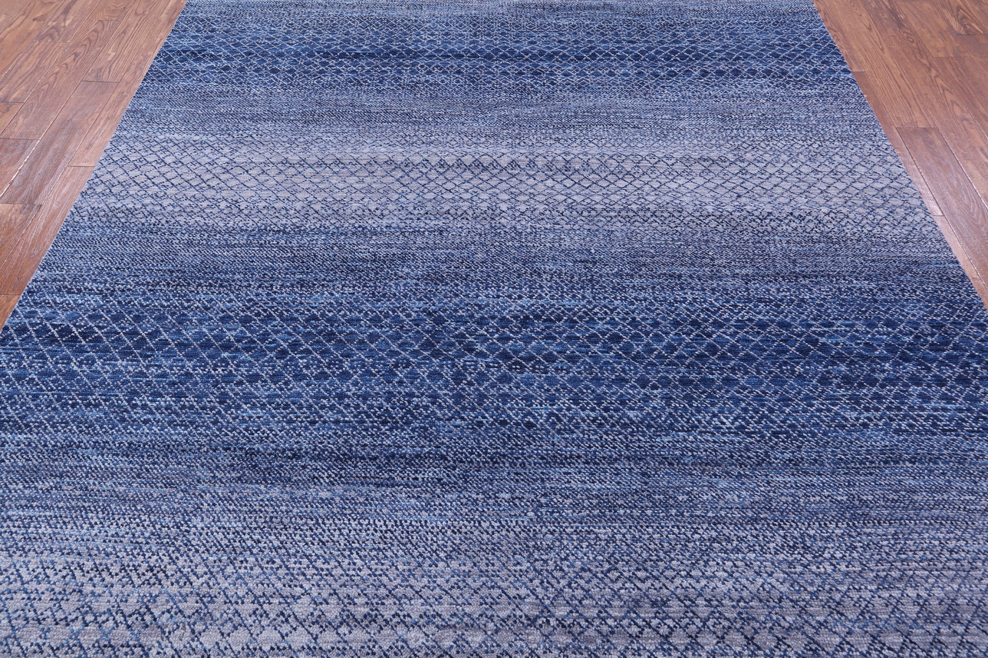 Savannah Grass Hand Knotted Wool Rug - 7' 11" X 10' 1" - Golden Nile