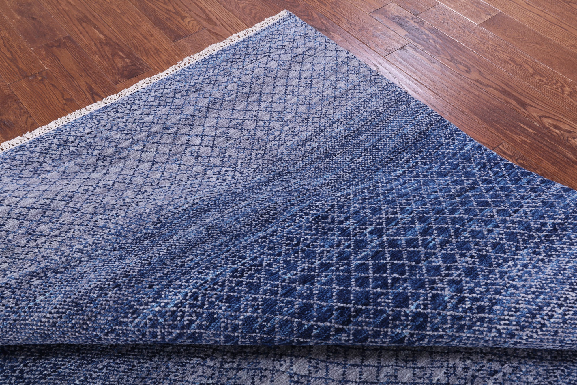 Savannah Grass Hand Knotted Wool Rug - 7' 11" X 10' 1" - Golden Nile