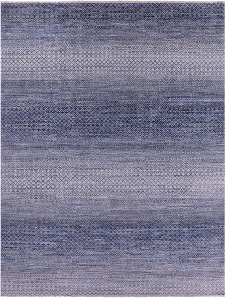 Savannah Grass Hand Knotted Wool Rug - 9' 0" X 11' 11" - Golden Nile