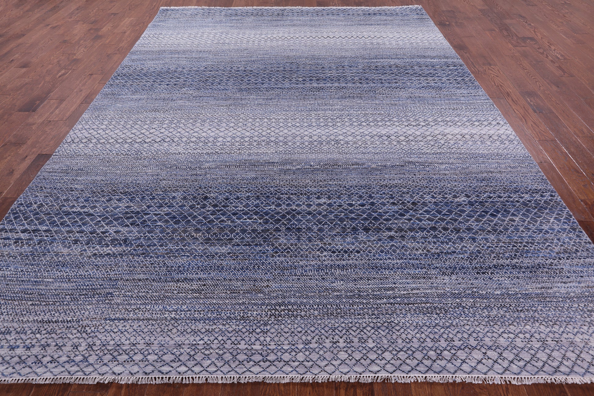 Savannah Grass Hand Knotted Wool Rug - 9' 0" X 11' 11" - Golden Nile