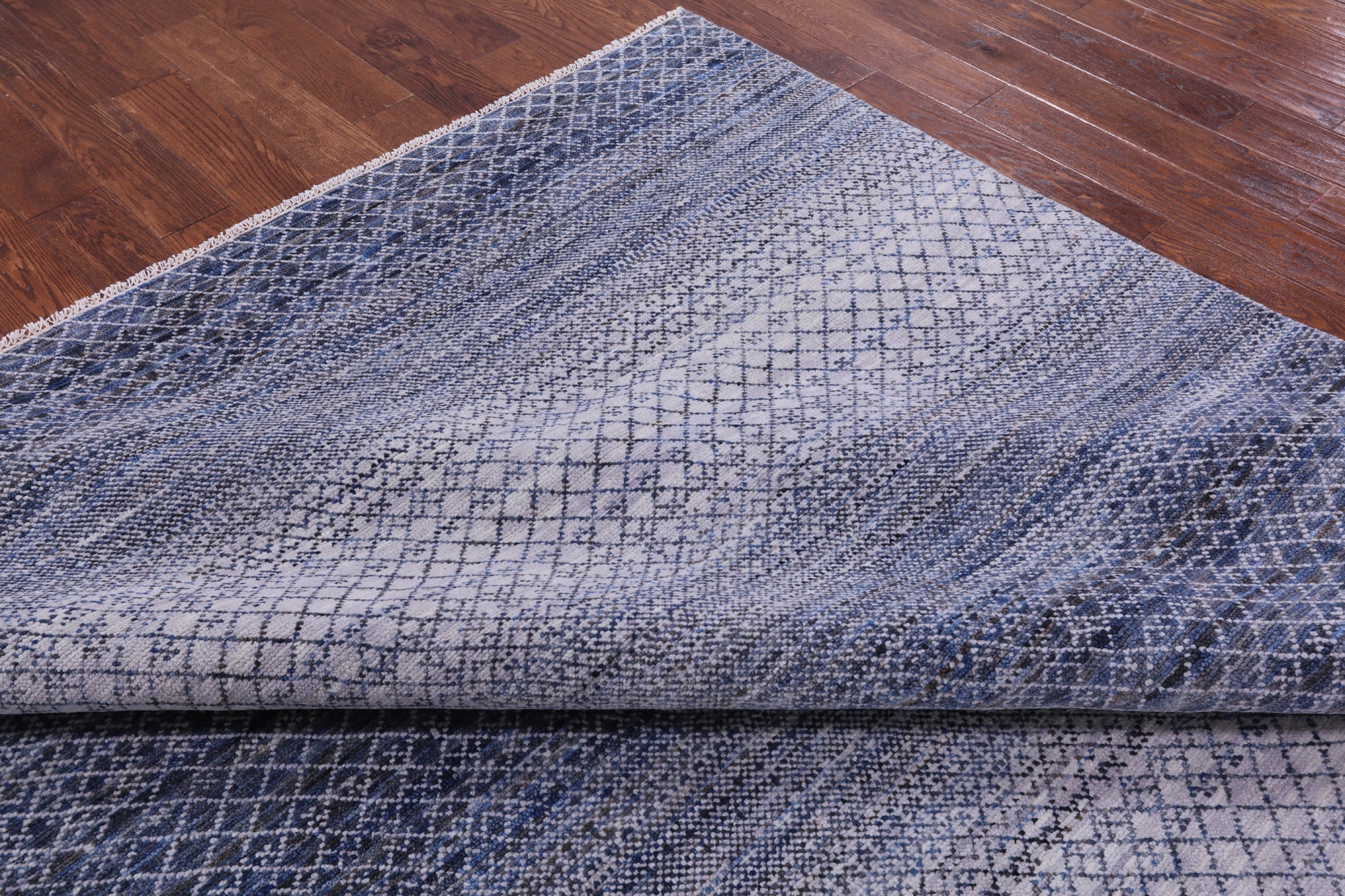 Savannah Grass Hand Knotted Wool Rug - 9' 0" X 11' 11" - Golden Nile