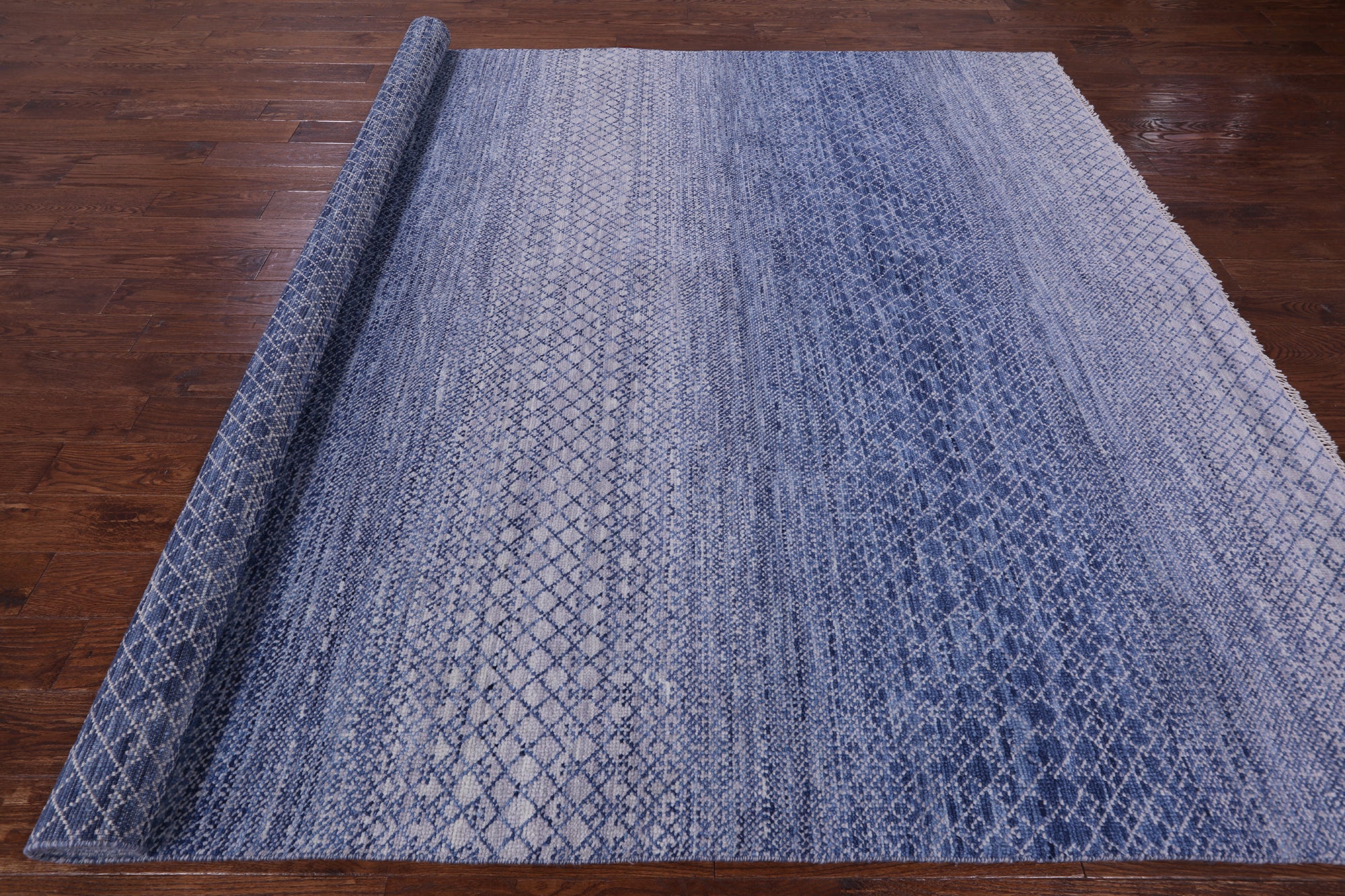 Savannah Grass Hand Knotted Wool Rug - 8' 3" X 10' 3" - Golden Nile