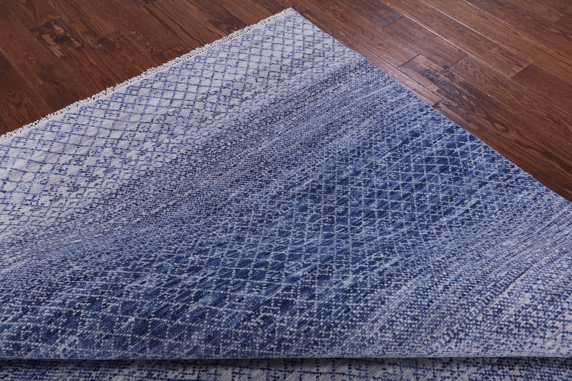 Savannah Grass Hand Knotted Wool Rug - 8' 3" X 10' 3" - Golden Nile