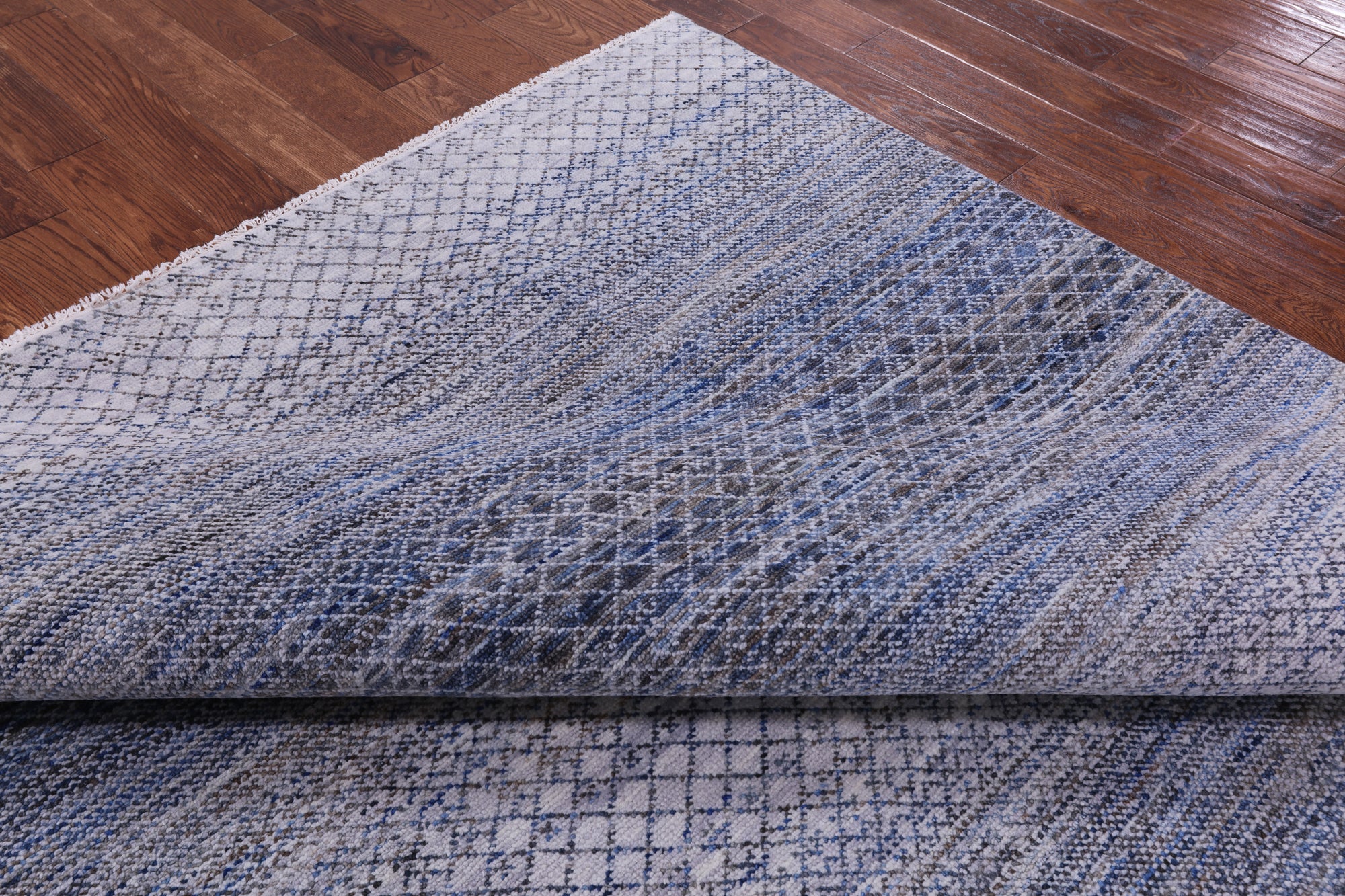 Savannah Grass Handmade Wool Rug - 8' 1" X 10' 0" - Golden Nile