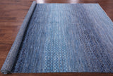Savannah Grass Hand Knotted Wool Rug - 8' 0" X 10' 5" - Golden Nile