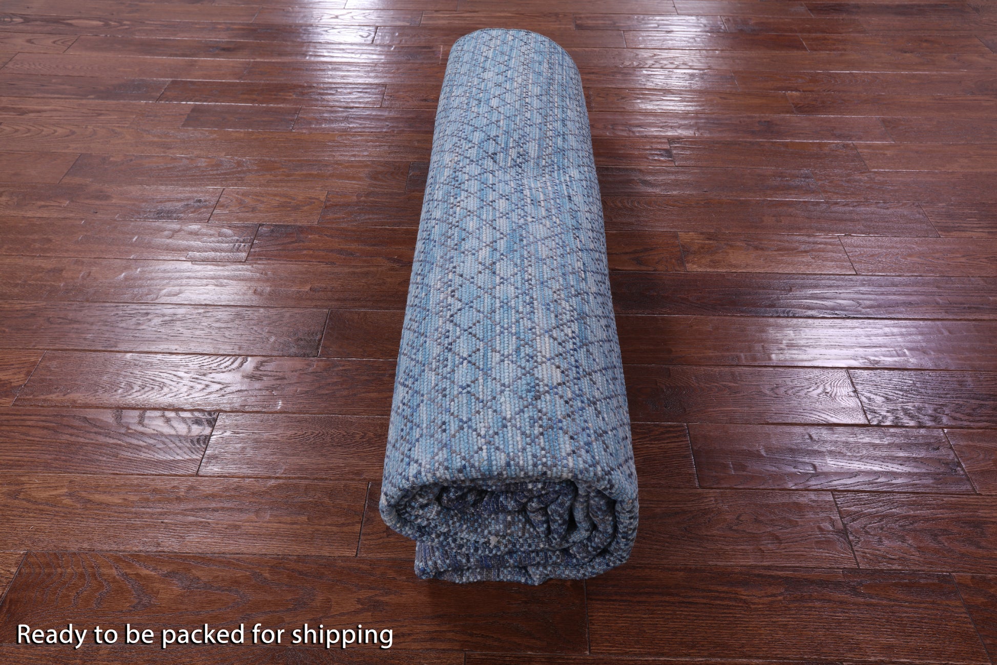 Savannah Grass Hand Knotted Wool Rug - 8' 0" X 10' 5" - Golden Nile