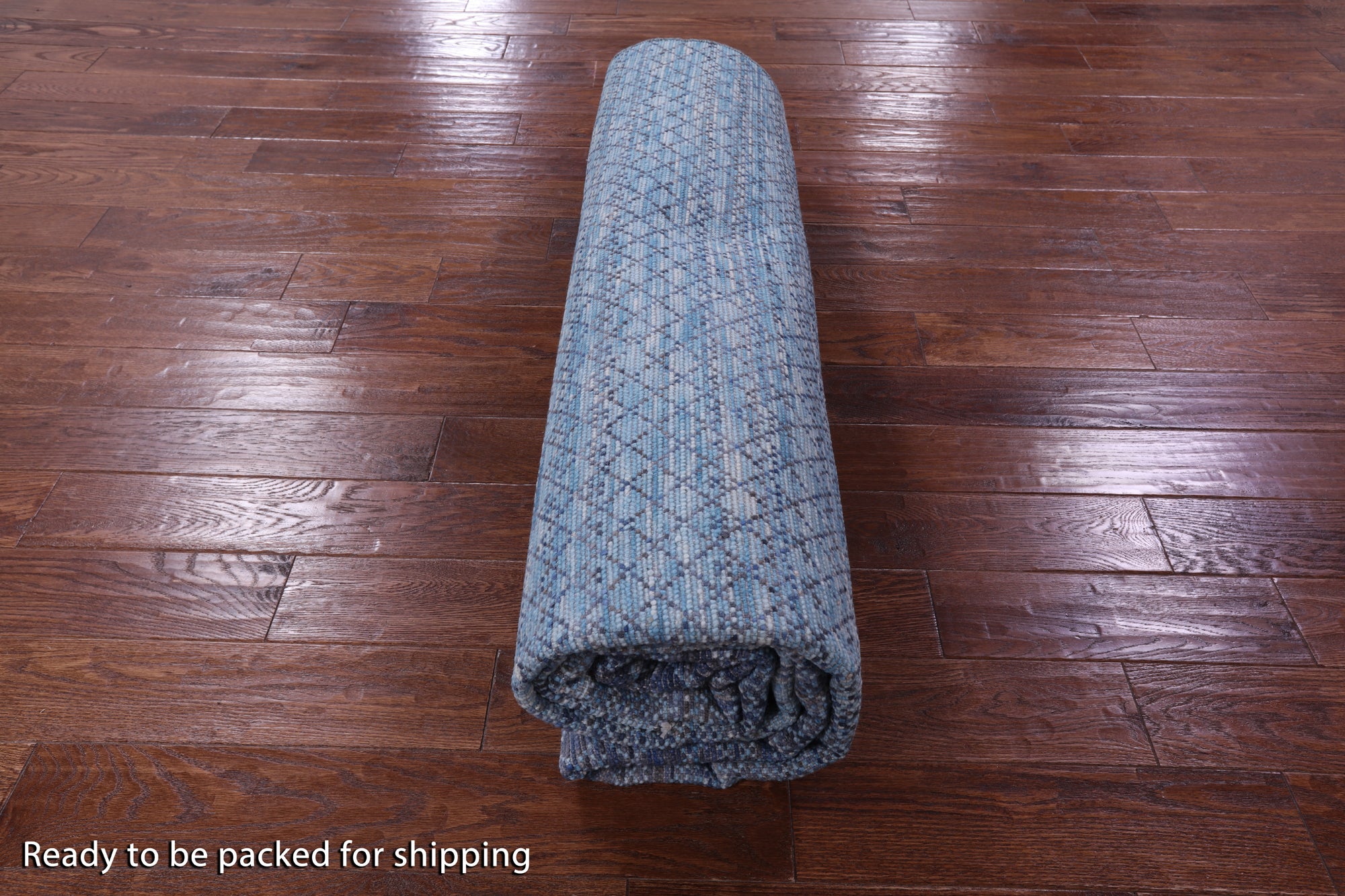 Savannah Grass Hand Knotted Wool Rug - 8' 0" X 10' 5" - Golden Nile