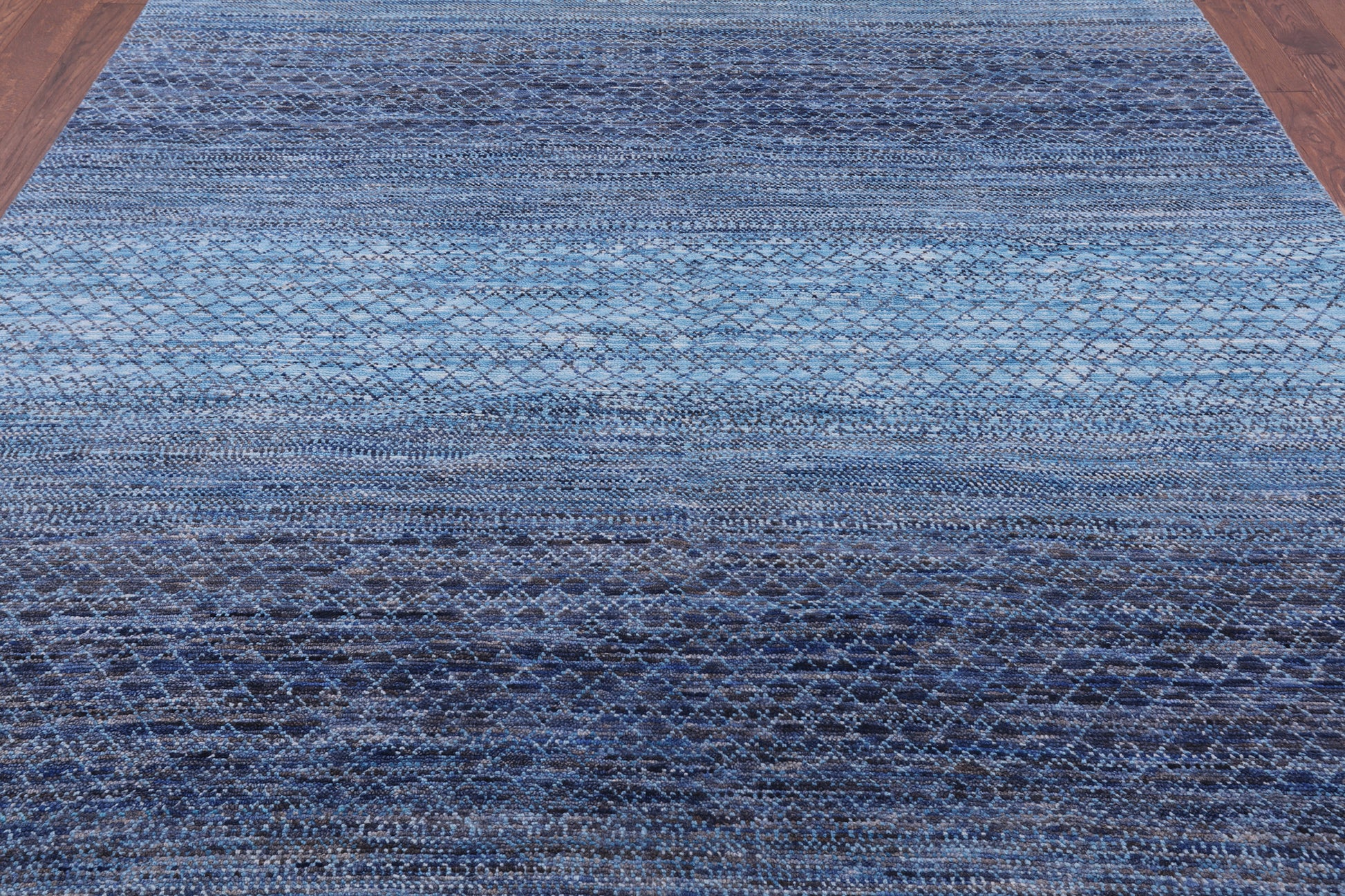 Savannah Grass Hand Knotted Wool Rug - 8' 0" X 10' 5" - Golden Nile