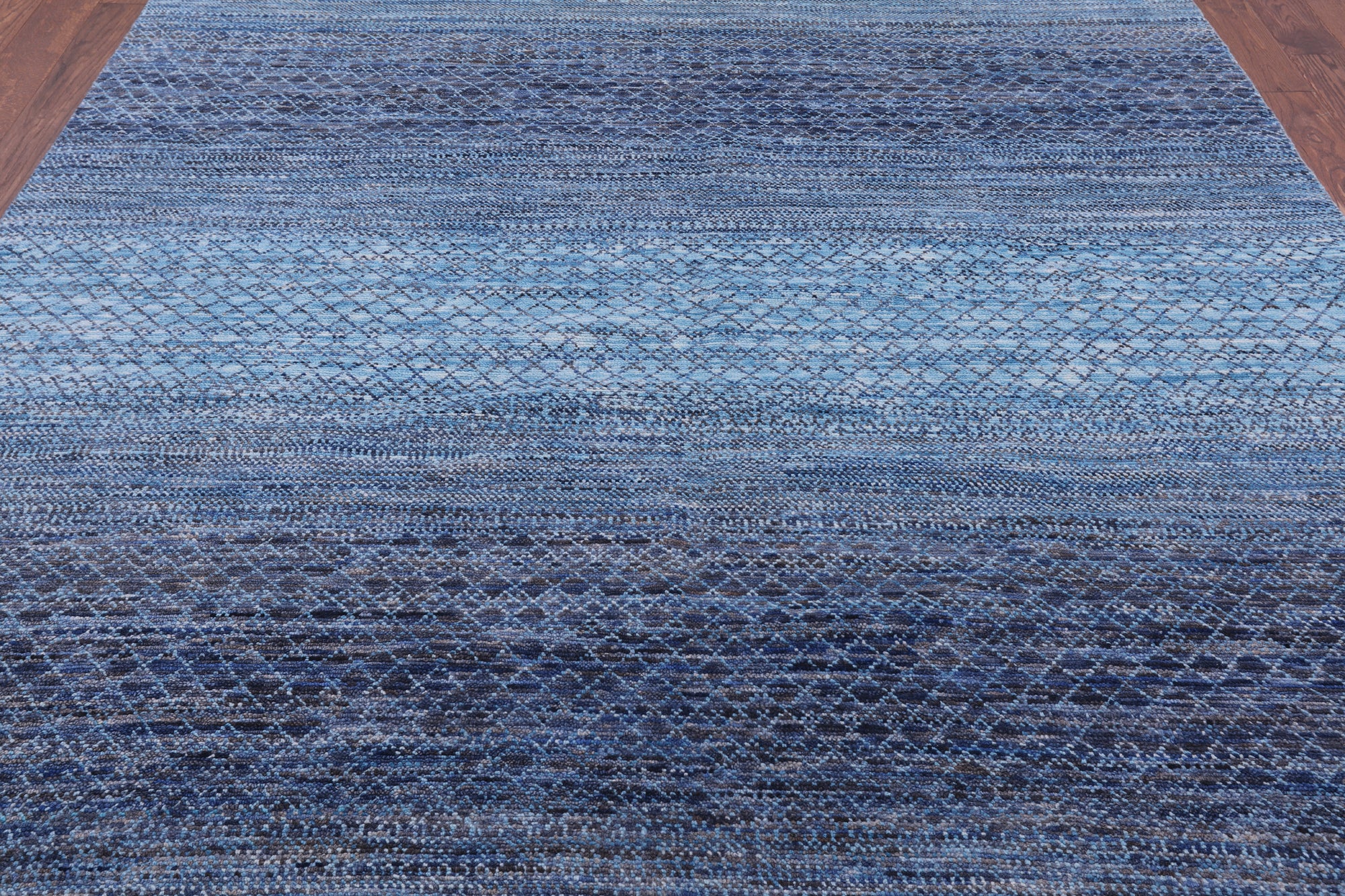 Savannah Grass Hand Knotted Wool Rug - 8' 0" X 10' 5" - Golden Nile