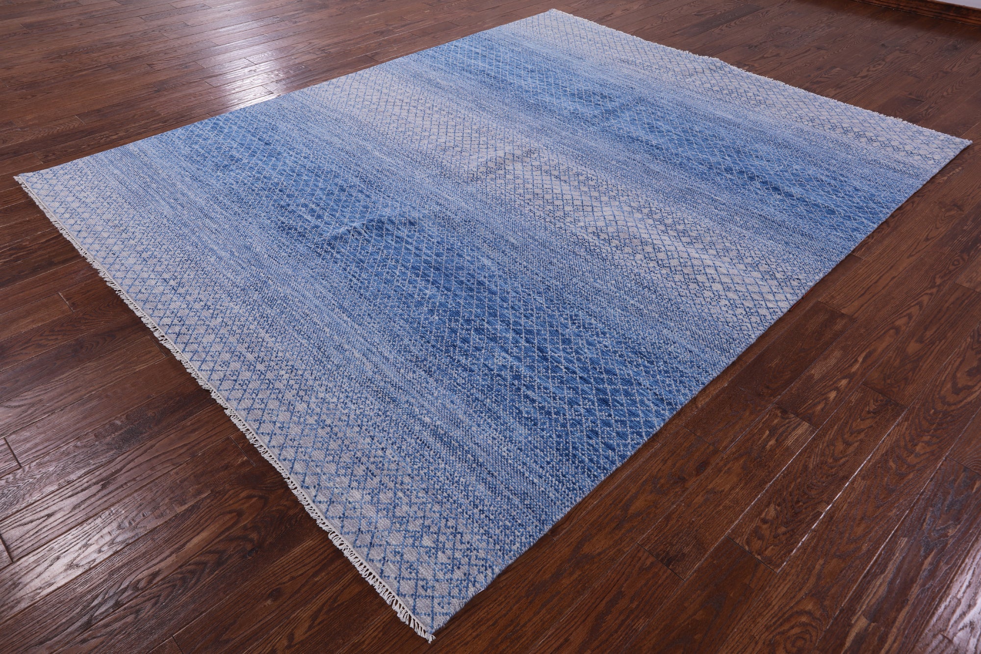 Savannah Grass Handmade Wool Rug - 8' 1" X 10' 1" - Golden Nile