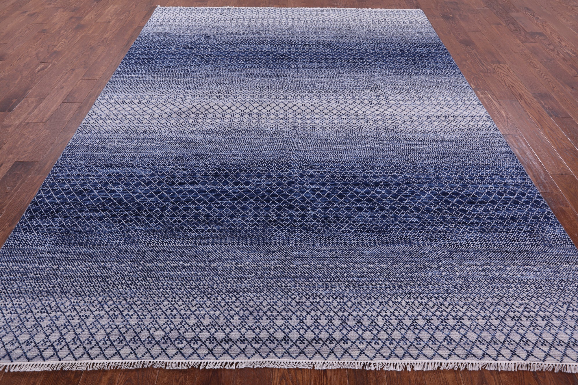 Savannah Grass Hand Knotted Wool Rug - 8' 1" X 10' 4" - Golden Nile