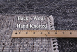 Savannah Grass Hand Knotted Wool Rug - 8' 0" X 9' 11" - Golden Nile