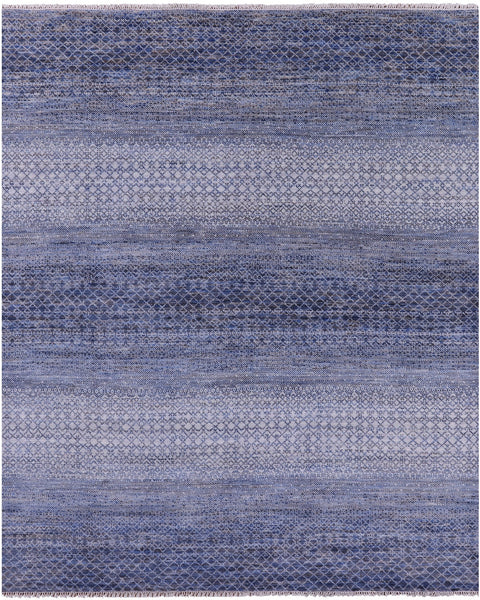 Savannah Grass Hand Knotted Wool Rug - 7' 8" X 10' 7" - Golden Nile