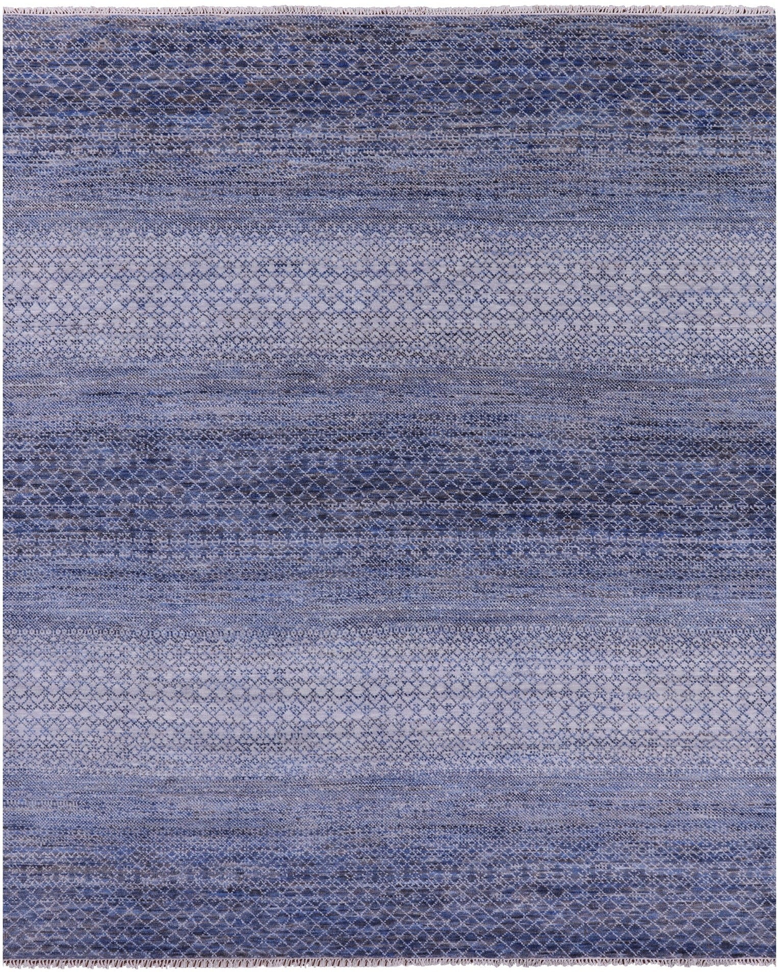 Savannah Grass Hand Knotted Wool Rug - 7' 8" X 10' 7" - Golden Nile