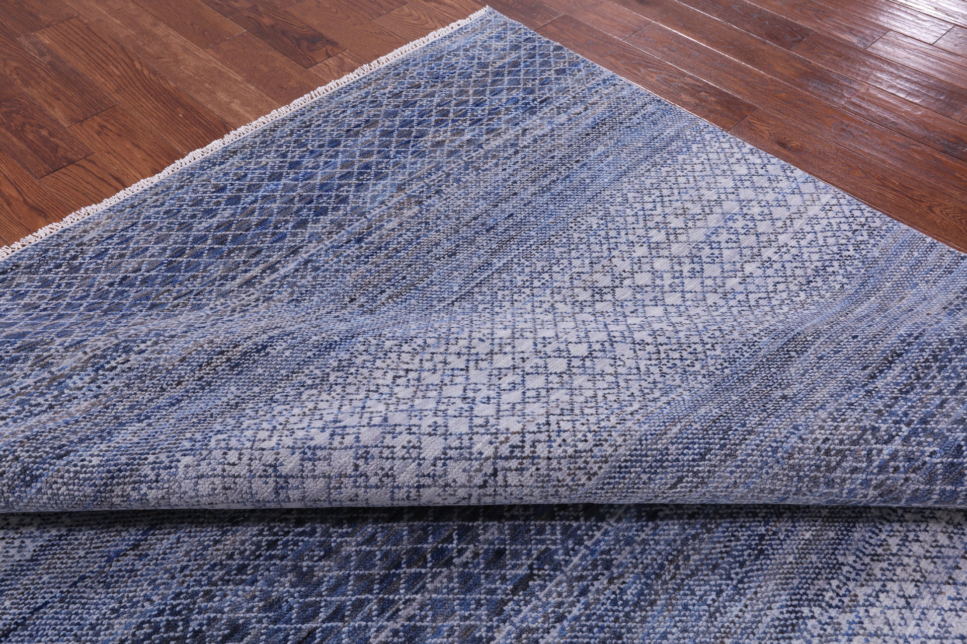 Savannah Grass Hand Knotted Wool Rug - 7' 8" X 10' 7" - Golden Nile