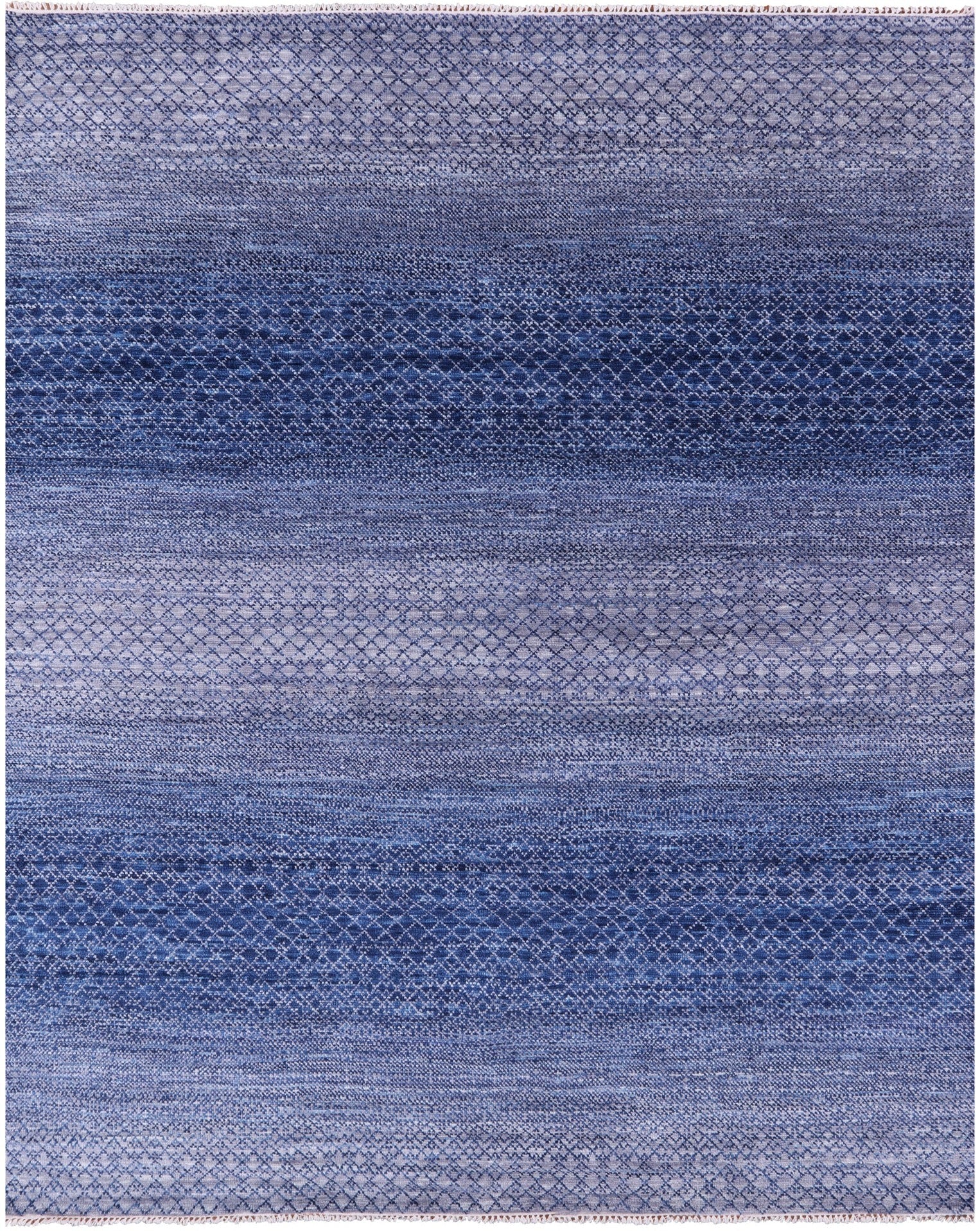 Savannah Grass Hand Knotted Wool Rug - 8' 1" X 10' 0" - Golden Nile