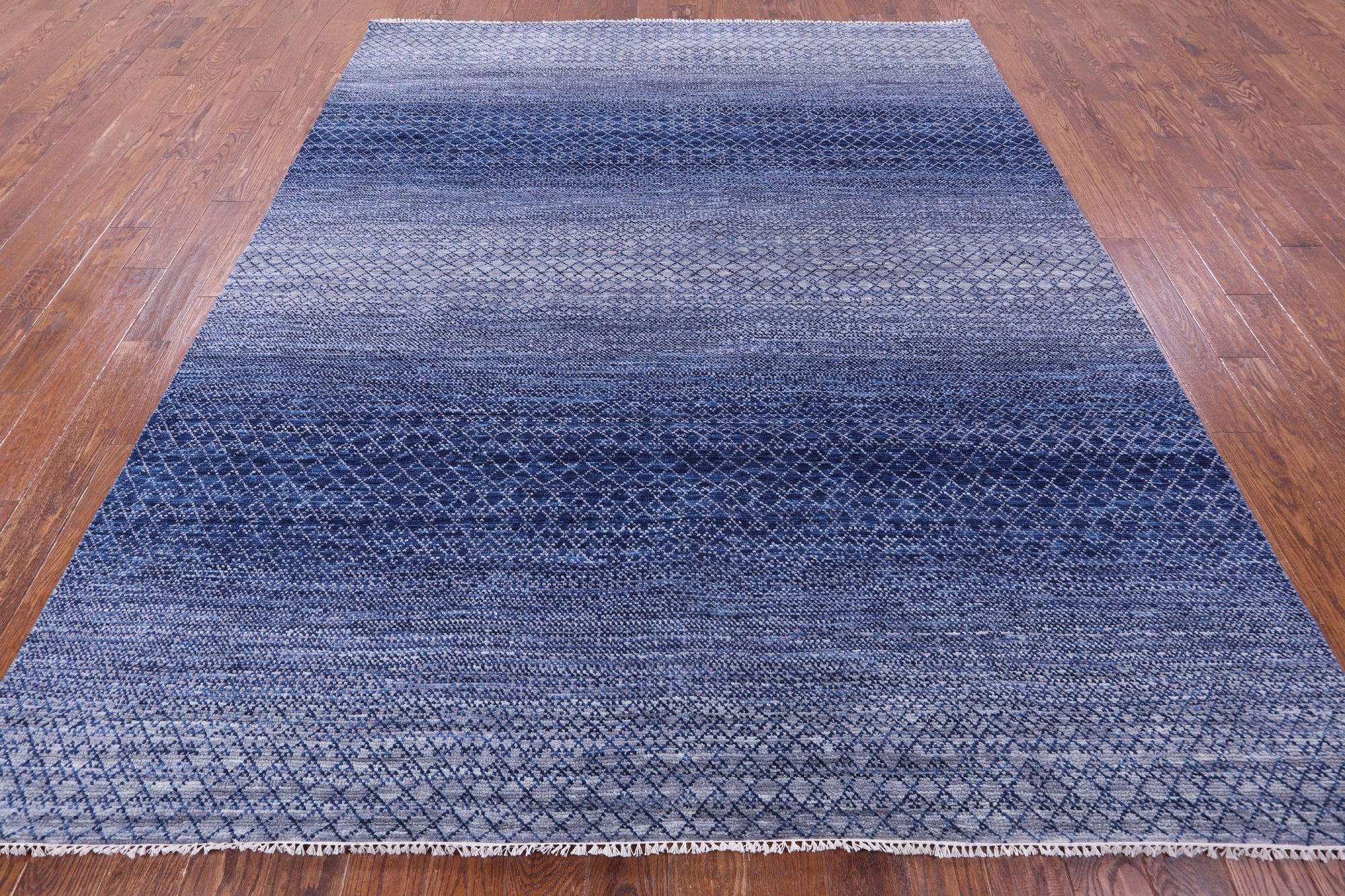 Savannah Grass Hand Knotted Wool Rug - 8' 1" X 10' 0" - Golden Nile