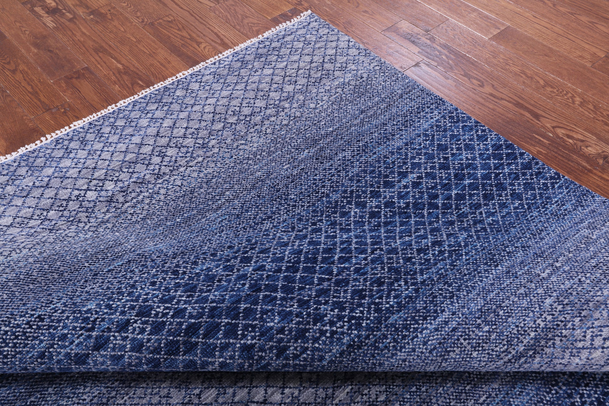 Savannah Grass Hand Knotted Wool Rug - 8' 1" X 10' 0" - Golden Nile