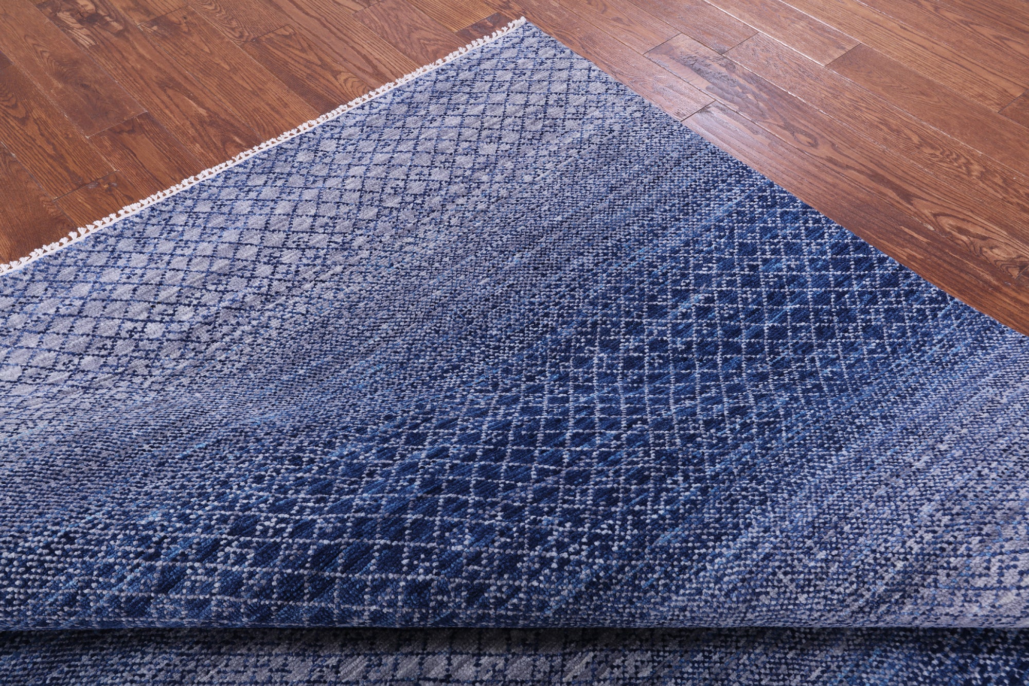 Savannah Grass Hand Knotted Wool Rug - 8' 1" X 10' 0" - Golden Nile