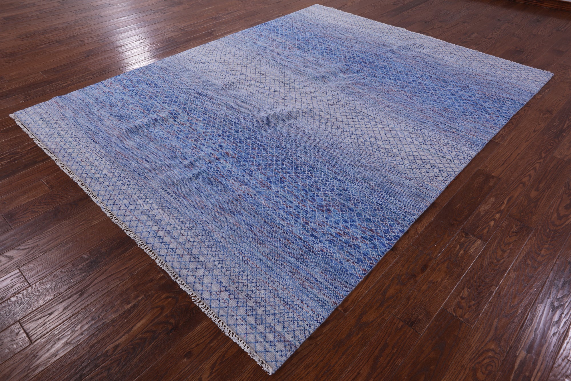 Savannah Grass Handmade Wool Rug - 7' 10" X 10' 3" - Golden Nile