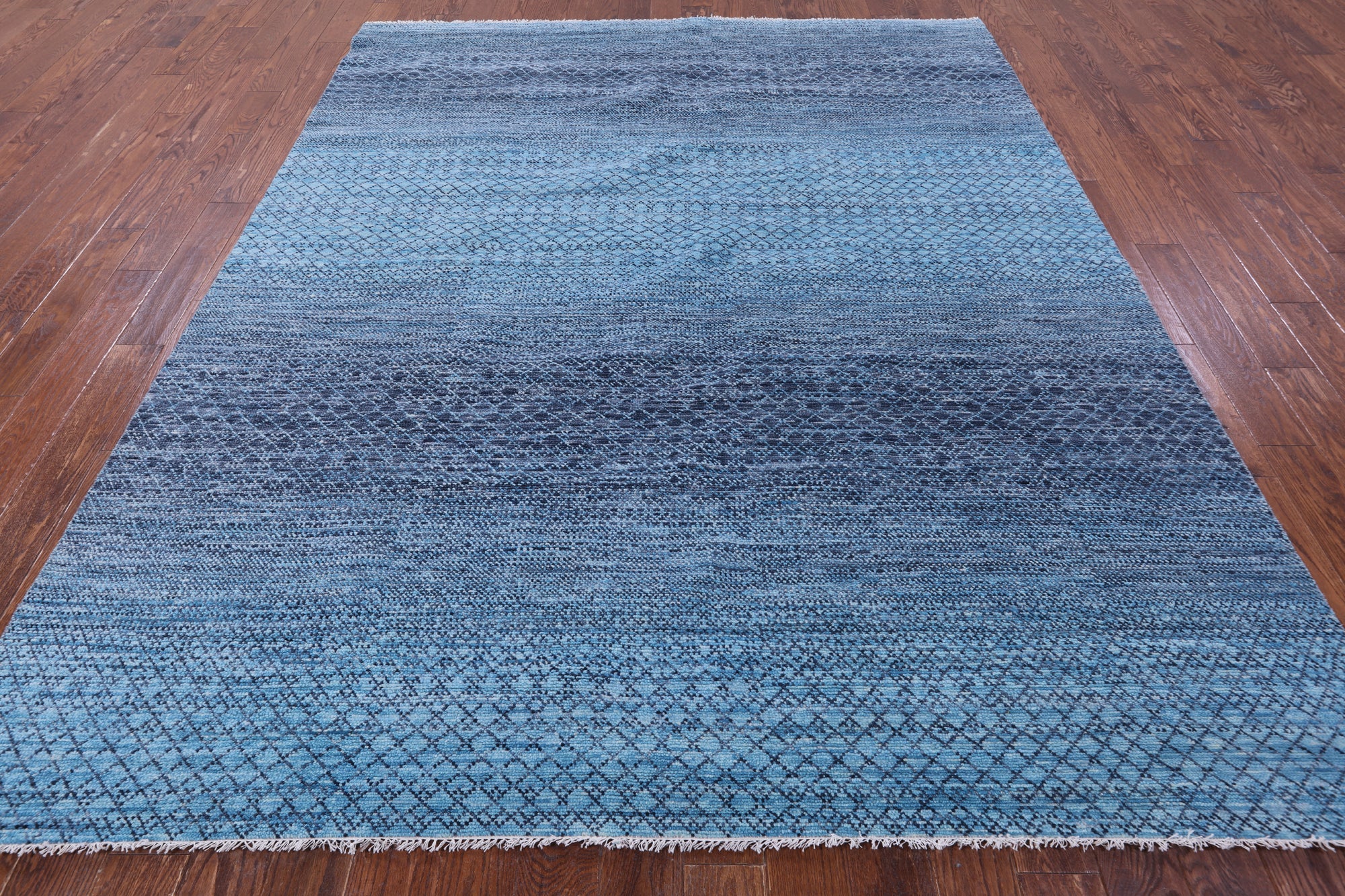 Savannah Grass Handmade Wool Rug - 8' 1" X 10' 0" - Golden Nile