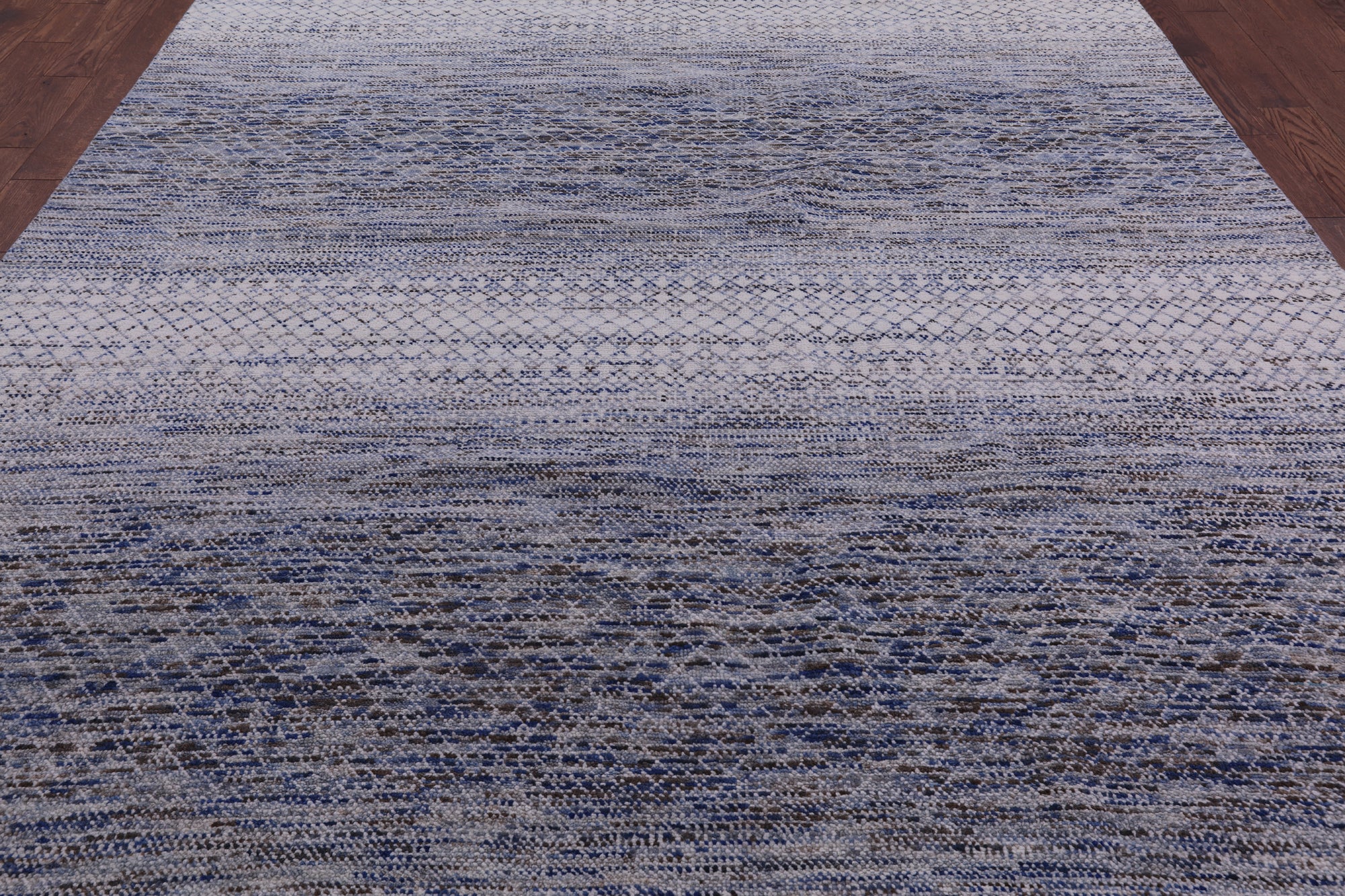 Savannah Grass Hand Knotted Wool Rug - 8' 11" X 12' 0" - Golden Nile